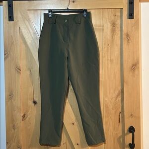 Chic Olive Green Trousers